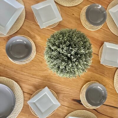 Raffia Round Placemats - Trivet (Set of 6)