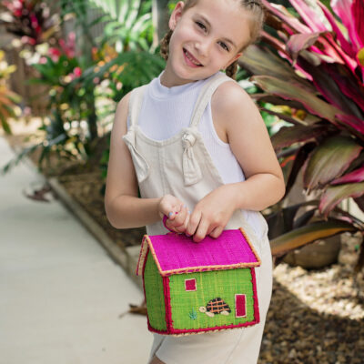 Sissy Bags Raffia Small House