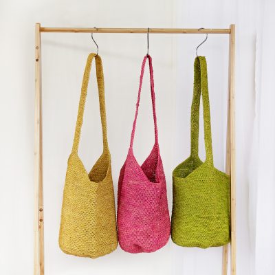 Raffia Crochet Crossbody Bag Lily