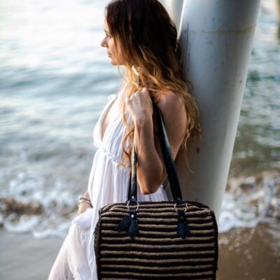 Sissy Bags Raffia Handbag Georgina