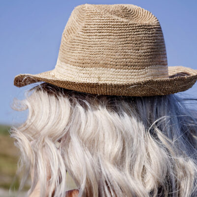 The Crochet Raffia Fedora Hat