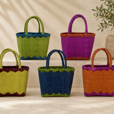 Raffia mini basket - Kyra