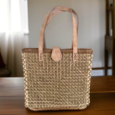 Woven Raffia Tote bag - Rosemary