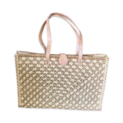 Woven Raffia Tote bag - Rosie
