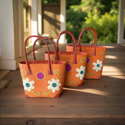 The Swirly Flower Basket