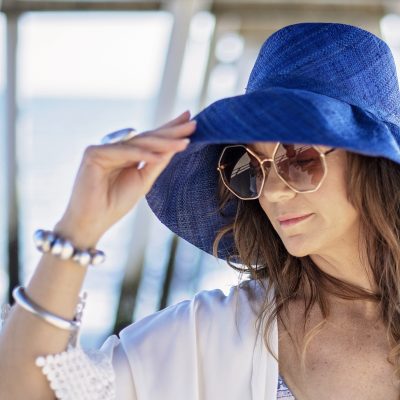 The Demi-Capeline Raffia Hat