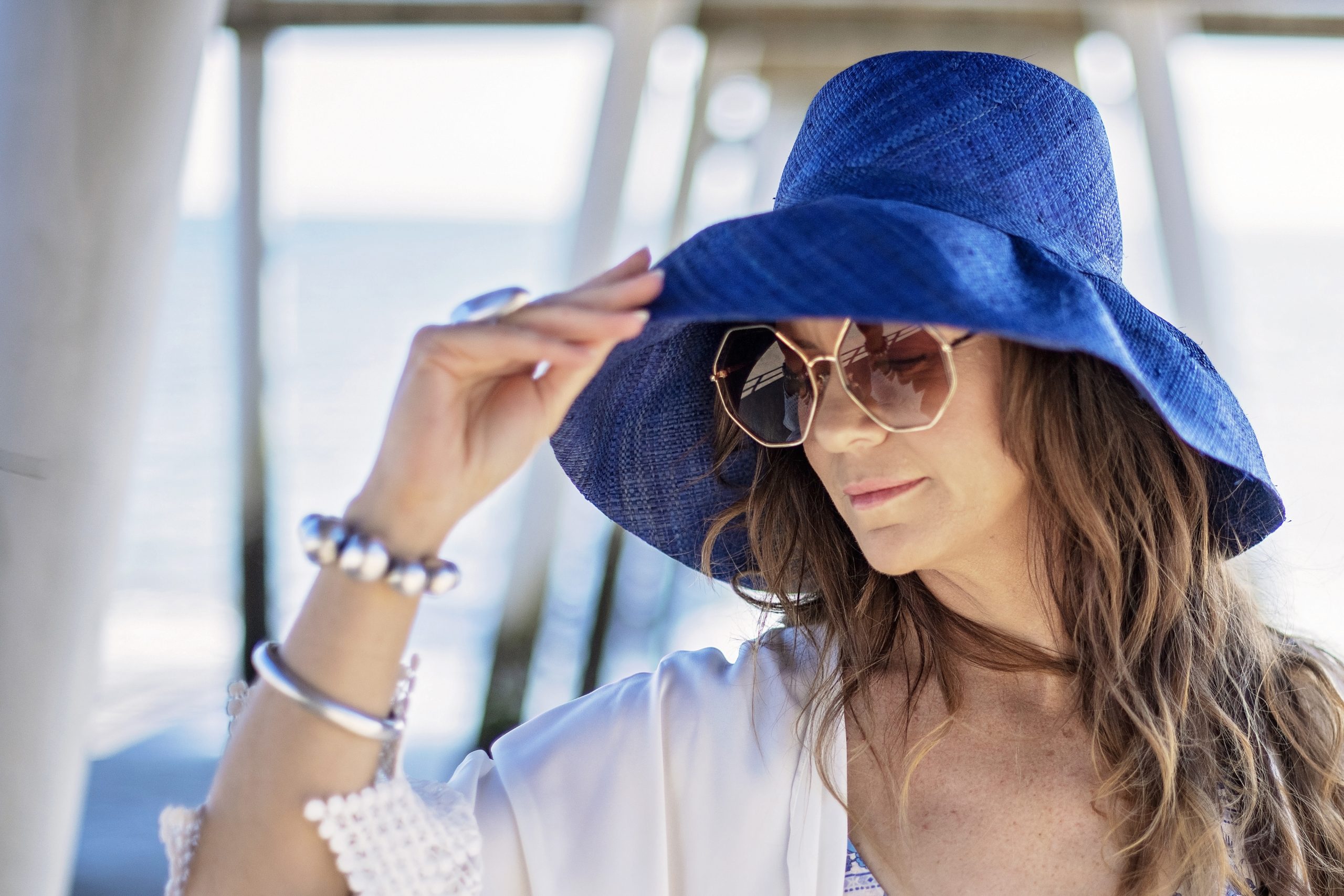 The Demi-Capeline Raffia Hat
