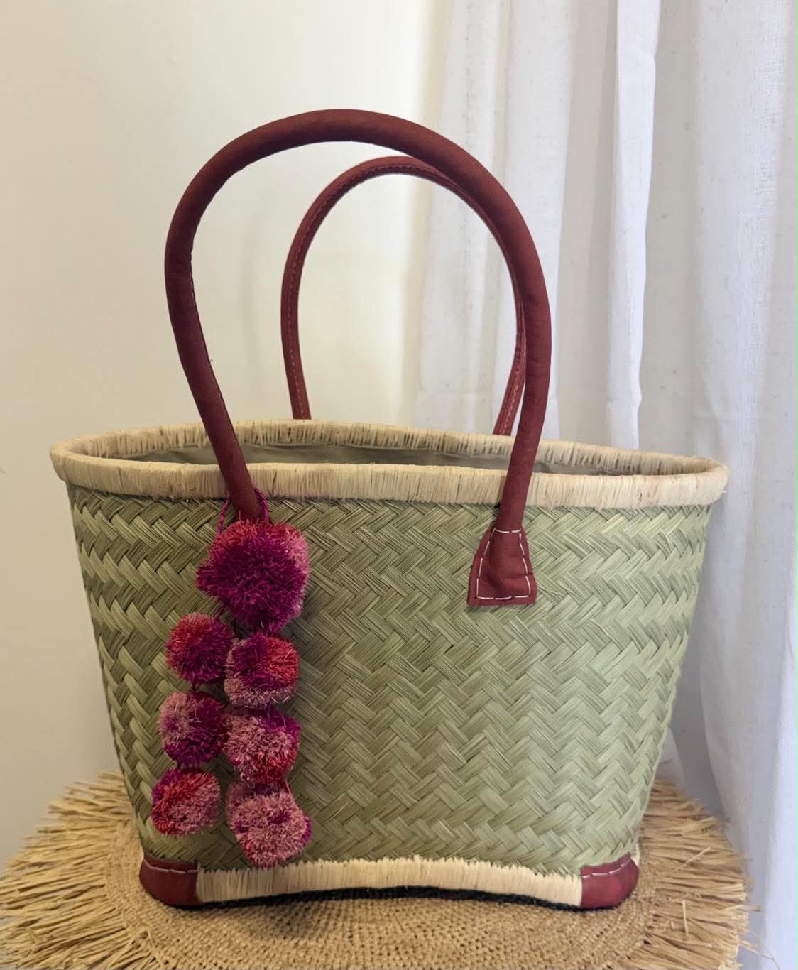 Pom Pom Raffia Tassel - Image 15