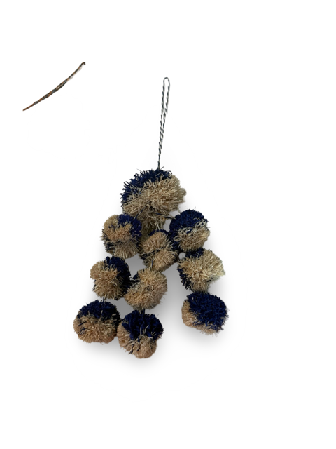 Pom Pom Raffia Tassel - Image 5