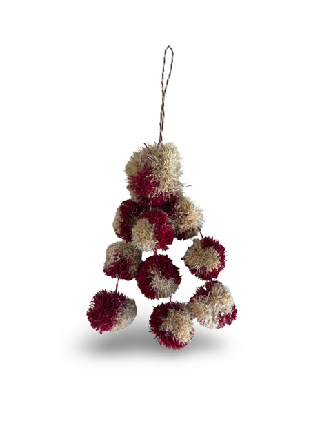 Pom Pom Raffia Tassel - Image 7