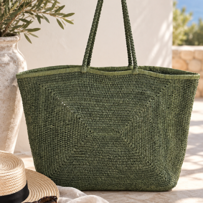 The XXL Crochet Giselle Bag