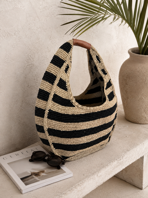 The Crochet Round Remi Bag